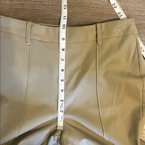 Lysse Women's Cropped Ankle Tan/Brown Pull On High Waist Pants XS NWT