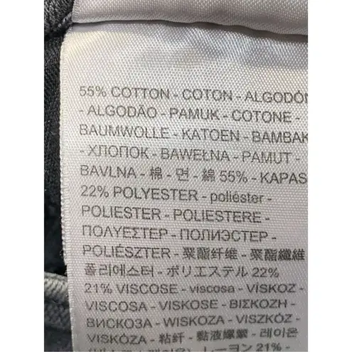 Levi’s 711 skinny faded, black, distressed Jean size 28 Black