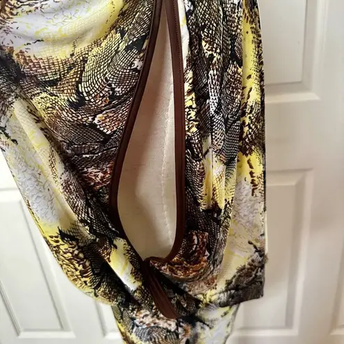 Savee laguna Golden Snake dress size Small NWT