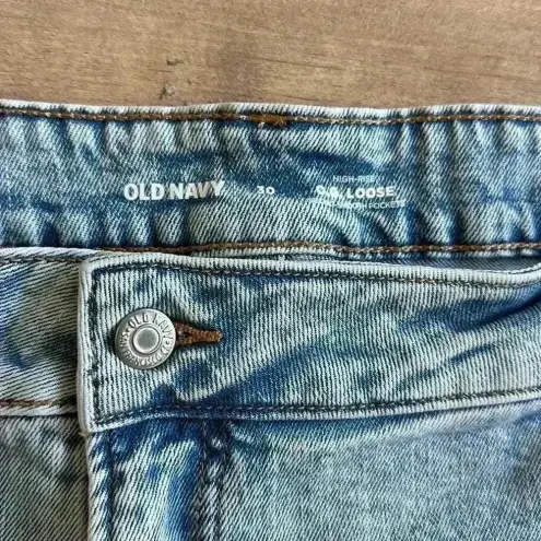 Old Navy 4/$25 NWT  High-Waisted OG Loose Jeans Plus Sz 30