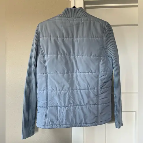 Carolyn Taylor Blue Quilted Puffer Jacket