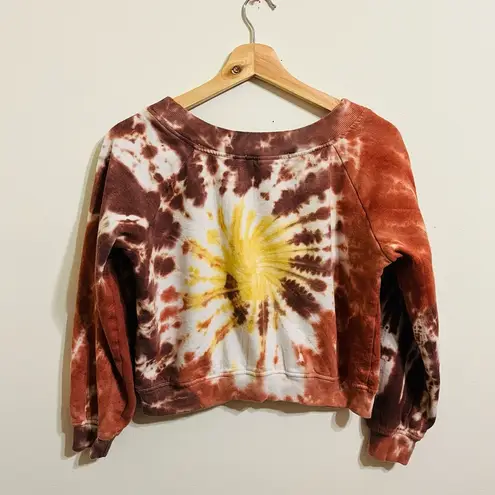 Hippie Rose Tye Dye Sweatshirt