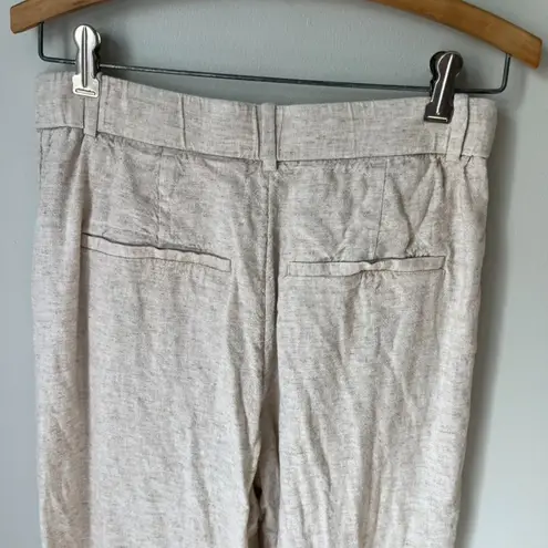 Abercrombie & Fitch  Sloane Low Rise Tailored Linen-Blend Pant Women's 28 - Image 6