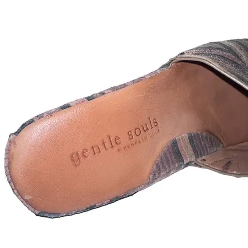 Gentle Souls Forella Platform Slip on Sandal slide size 9.5
