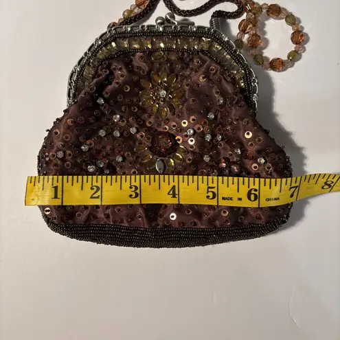 Preston & York Evening Bag Clutch Bronze And Gold Vintage