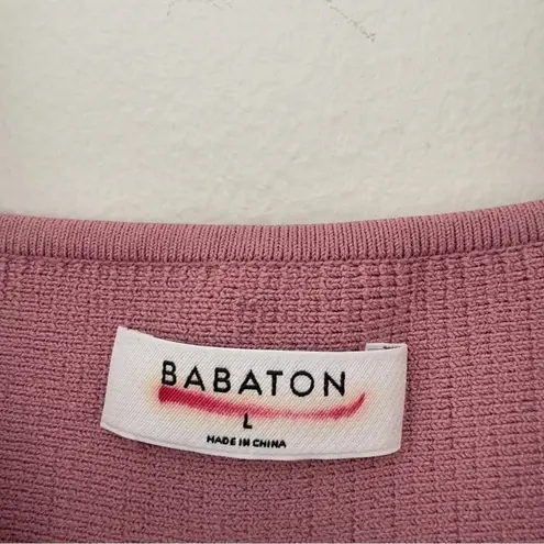 Babaton Aritzia Sleeveless Crop Top Ribbed Athletic Stretch Nylon Spandex Active