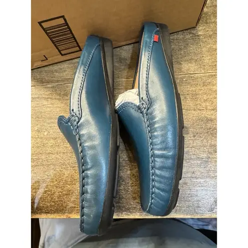 Marc New York Marc Joseph New York Women's Briarwood Court Loafer Flat In Petrol Napa Size 9.5 - Image 8