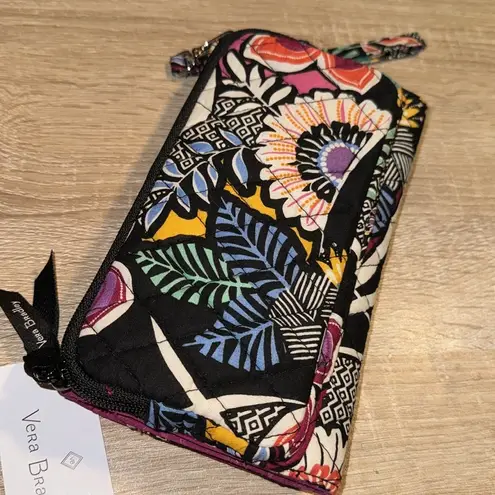 Vera Bradley  crossbody Wallet purse slim RFID NEW Kauai floral NWT