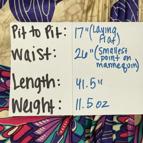 Vintage Y2K Nina Austin Dress M Silk Butterfly Babydoll Midi Whimsical Fairy Size M