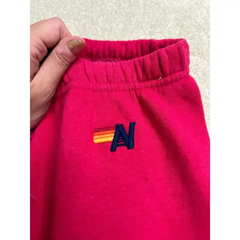 Aviator Nation : Hot Pink Ombré Sweatpants Joggers