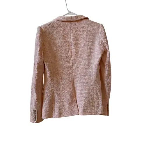 Veronica Beard  Barton Tweed Dickey Jacket in Pink Sz 6 - Image 5