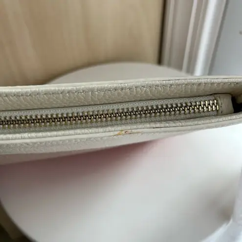 Jules Kae Vegan Leather Red & Pink Color Block Clutch with Tassel Zipper