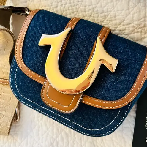 True Religion  Dark Denim Crossbody Bag NWT!