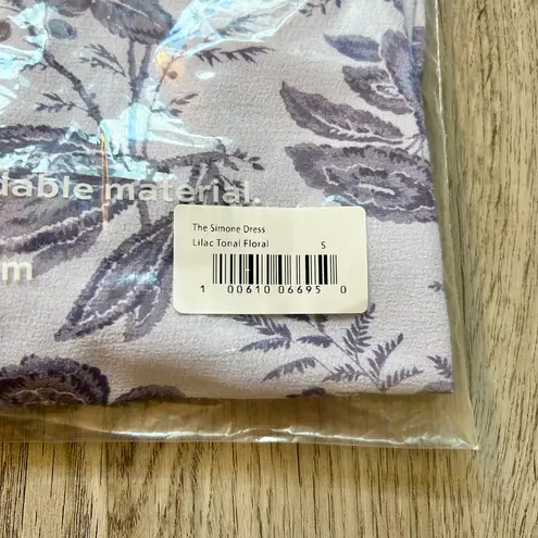 Hill House The Simone Dress in Lilac Tonal Floral Size S NWT