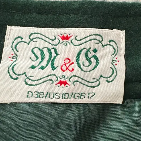 M&G Vintage Green Button