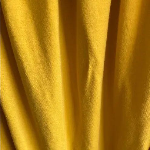 Adrianna Papell  Yellow Flutter Sleeve Blouse with Ruffled Smocked Details - Image 4