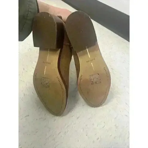 Women's Shoes Dolce Vita Tucker Booties Ankle Boots Dark Saddle Suede Size 7 Brown