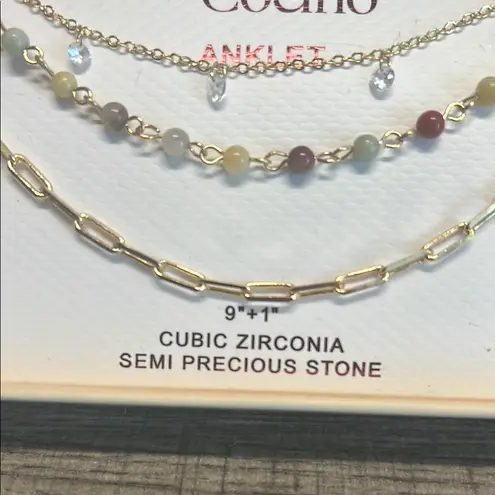 Camila Coelho | Anklet Trio Set ✨