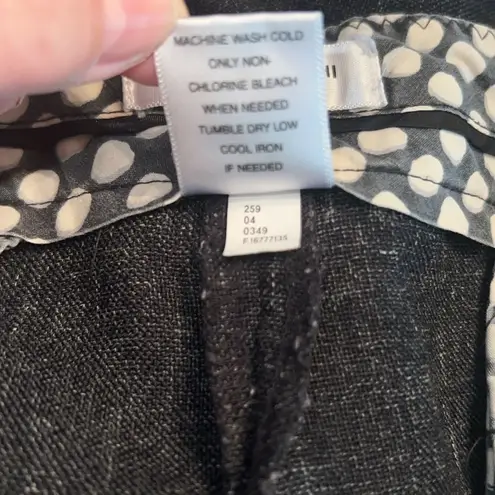 Isaac Mizrahi For Target Charcoal Gray Dress Slacks Size 14