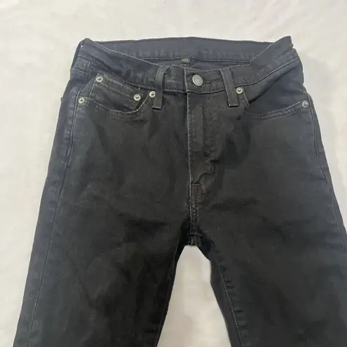 Frye  Denim Sz 26 Black Mid Rise Skinny Jeans