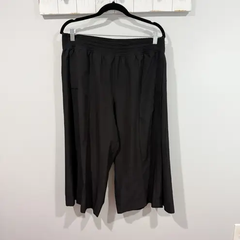 Lululemon Wanderer Culotte Black Wide Leg Pants Size 12