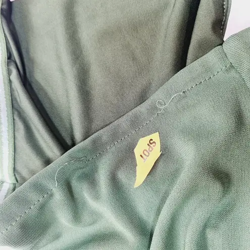 Camila Coelho Maeve Midi Dress in Basil Green XL