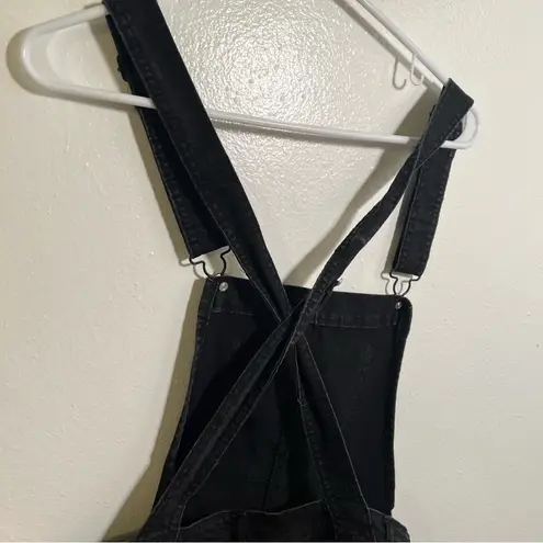 Wallflower Overall Shorts Shortalls Black Tomboy L Size L