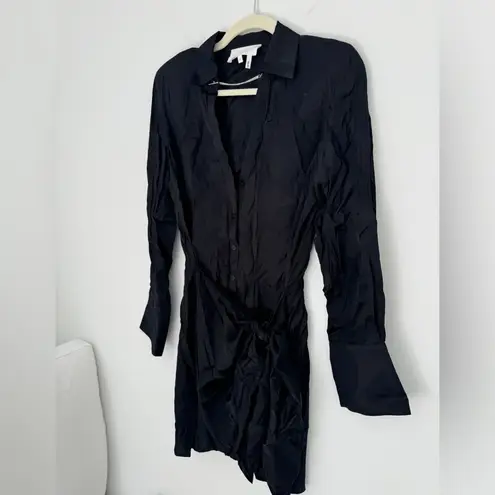 Ba&sh black shirt dress