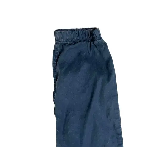 Level 99 Linen Blend Jogger Ankle Pants Breathable Summer Spring Blue size 31