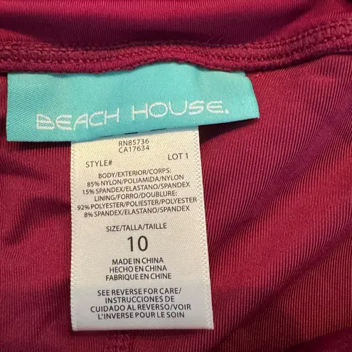 Beach House Swim Size 10 Berry Built