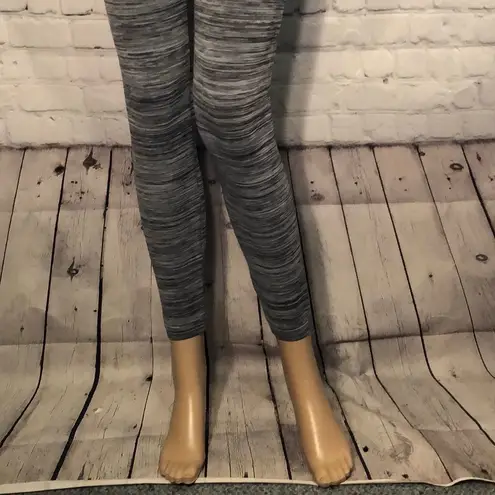 One Step Up Brushstroke Striped Leggings S/M