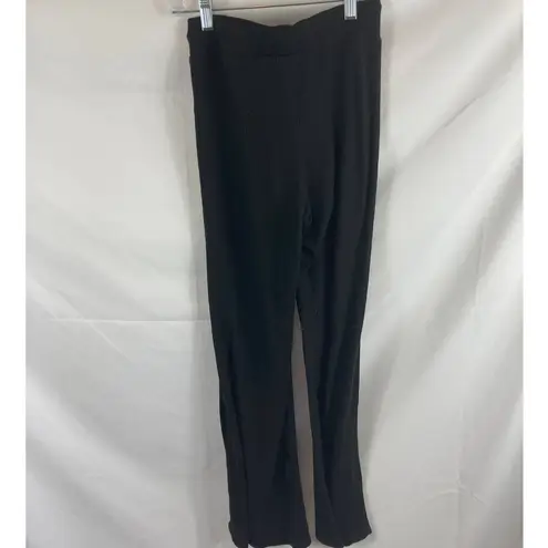 Kimberly  Taylor Ribbed Tie Waist Wide Leg Sweatpants XS