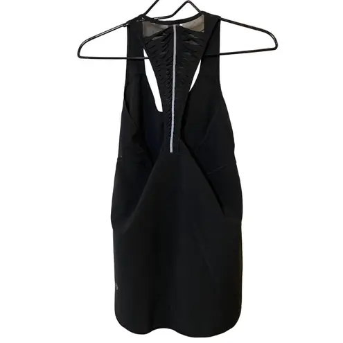Lululemon  Vent‎ It Out Singlet Black fits size 2 or 4 rare