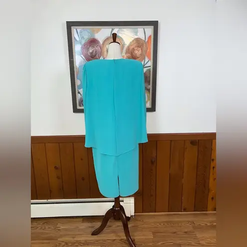 Pretty Vintage 1980s Ursula of Switzerland Mother of the Bride Dress! Size 14