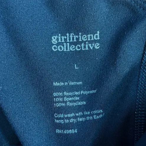 Girlfriend Collective Naomi Workout Dress w Shorts & Bra in Midnight - Sz L 🧡🎀