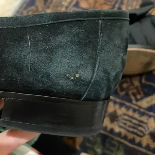 Botkier Violet Black Animal Printed Loafer Shoes Flats Work Career