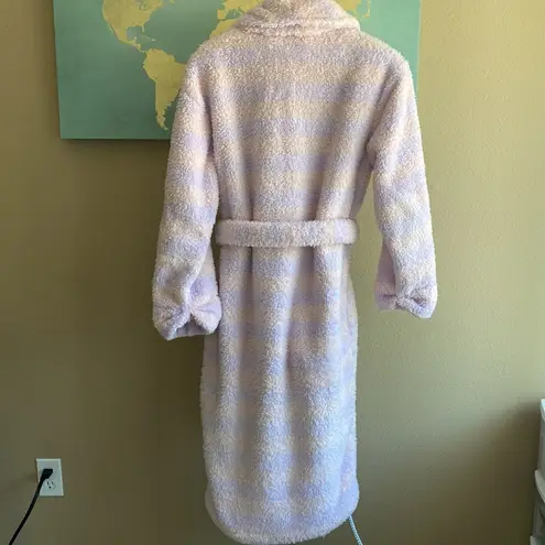 Fluffy cotton candy bath robe Alexander del rossa one size fitting Purple Size M