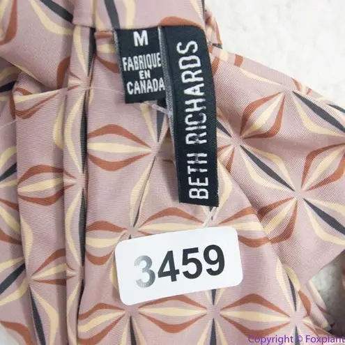 NEW Free people x Beth Richards Boheme chai geo bikini bottom, M Brown Size M