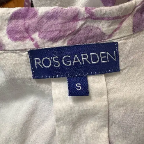Tuckernuck Ro’s Garden Exclusive Lavender Leaf Clorinda Kaftan S *flaw