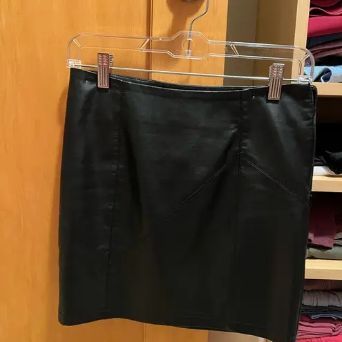 Noisy May  faux leather skirt -XS