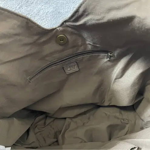 DV by Dolce Vita Large Gray Taupe Fringe Hobo Bag