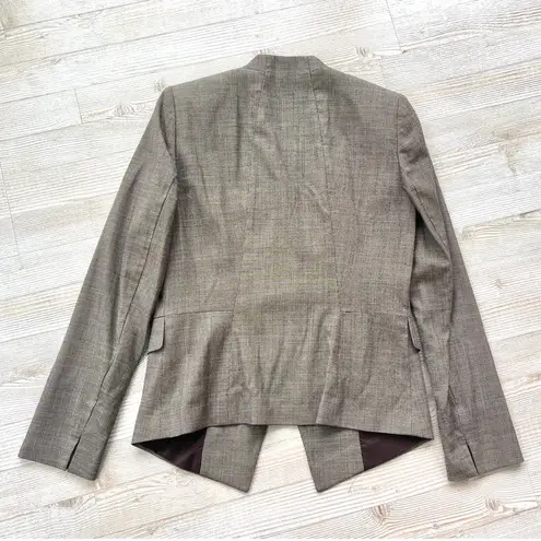 Lafayette 148  Katherine Ritz Suiting Jacket |‎ Espresso Size 4