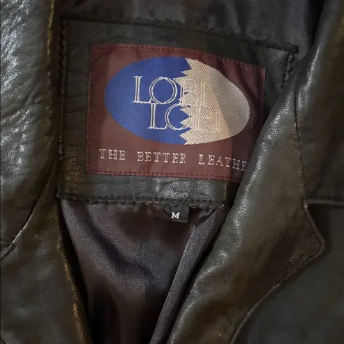 Classic Black Leather Jacket butter soft size medium