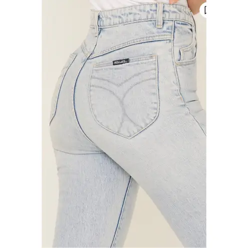ROLLA'S High Rise Straight Jeans Size 26 Blue