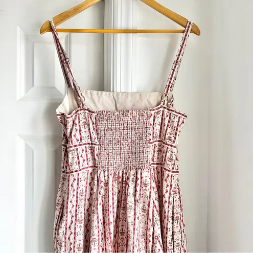 Hill House Margot Floral Emma Ikat Stripe Dress