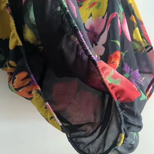 Sweet Pea  For New York Co. Floral Blouse Size S