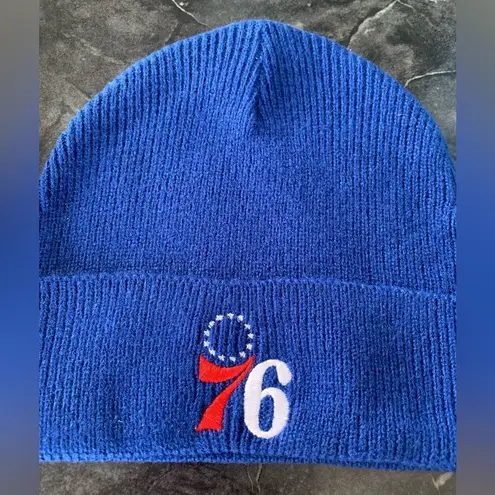 Philadelphia 76ers Sixers Corona Beer Blue Red Beanie OS