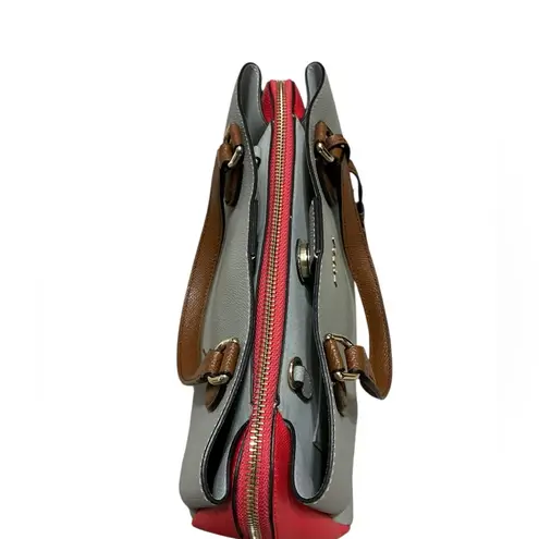 Furla Minerva S Tote Vitello Andromeda Colorblock Leather NWT