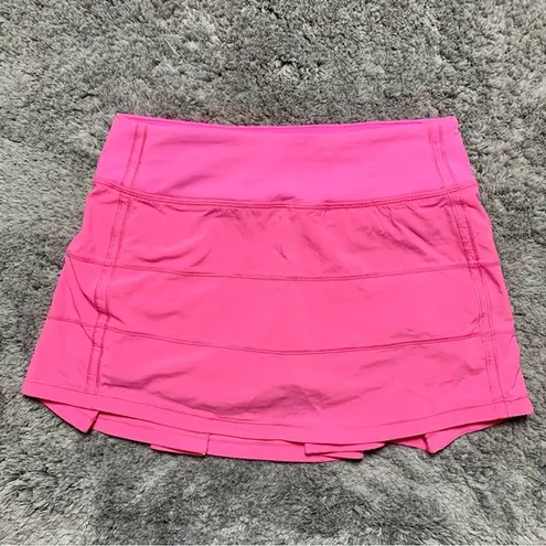 Lululemon  Pace Rival Skirt 13" *Zing Pink Light