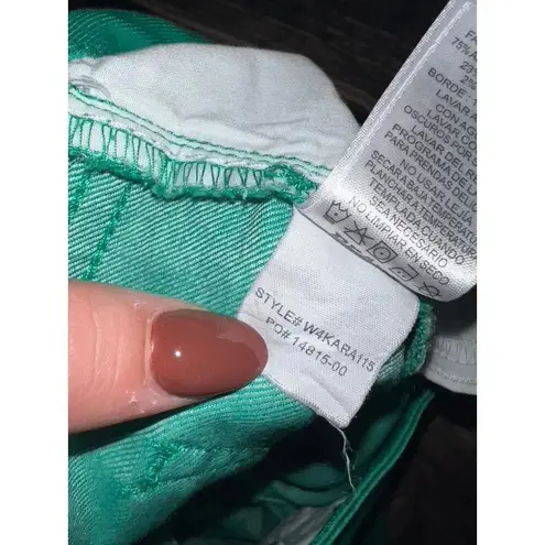 prAna Kara Women's Skinny Jeans Green Size 2 Classic 5-Pocket